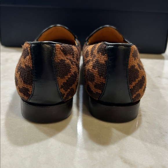 NEW Smathers and Branson Cheetah Print Belgian Loafers - Picture 4 of 6